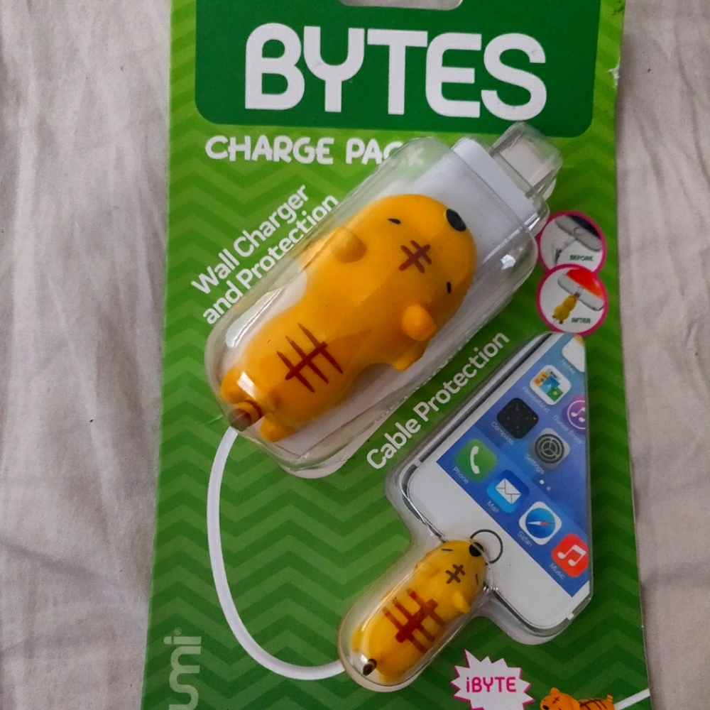 Wall Charger with matching Cable Protector